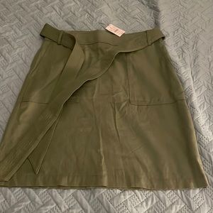 Cute Cargo Skirt with tie New With Tags